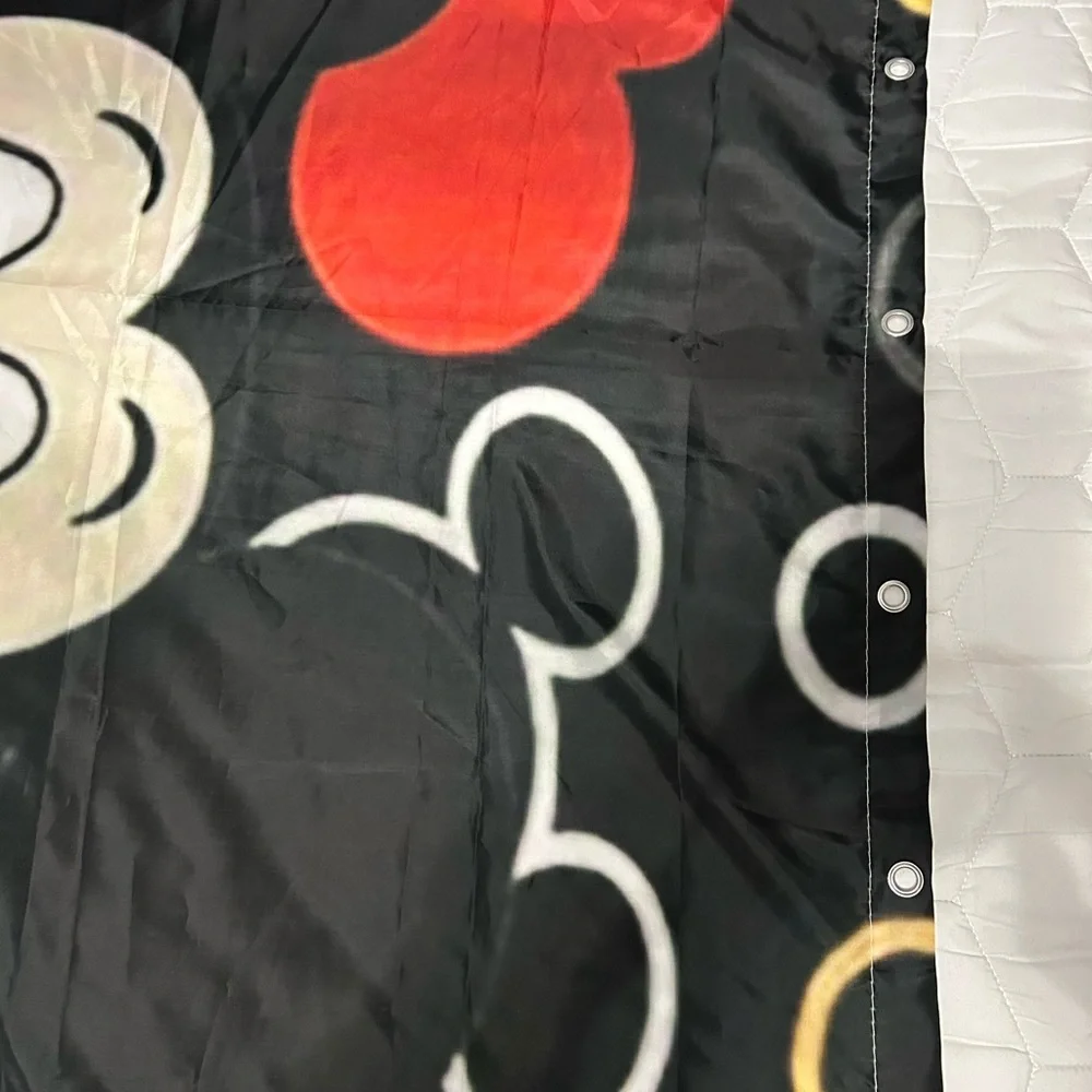 Mickey Mouse Nylon Shower Curtain or Wall Hanging w/Grommets 70”Wx 72”H
